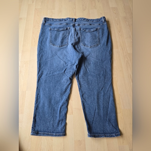 Lane Bryant Mid Rise Girlfriend Crop Jeans Size 22 - Picture 3 of 10